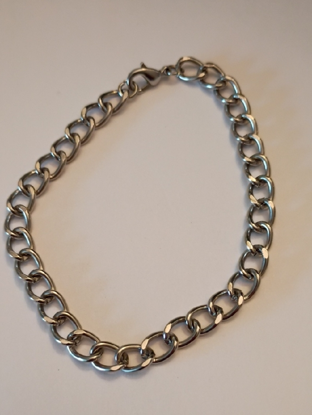 Chunky Silver Chain Bracelet